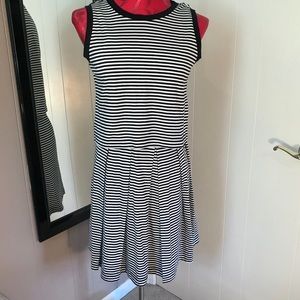 GAP 2-Piece Striped Navy/White Dress